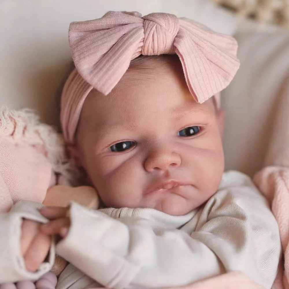 Reborn Baby Doll Silicone Realistic - 48CM Lalki Reborn z Silikonu August