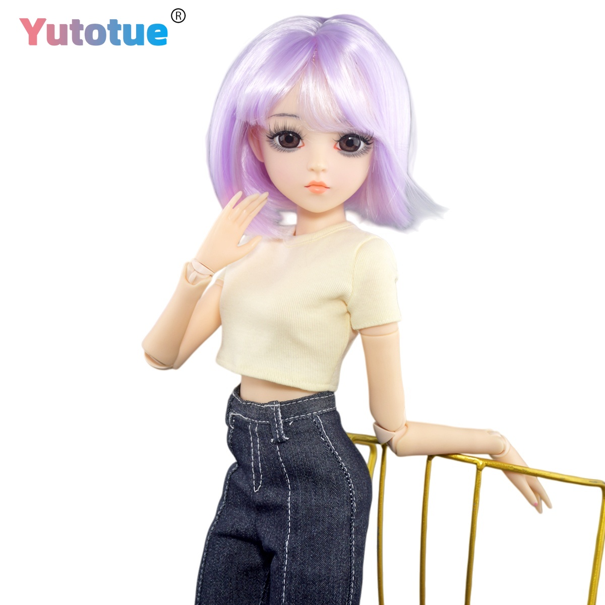 Bjd Doll 1 6 Full Set With Clothes - Lalka YUTOTUE o wysokości 60 cm,