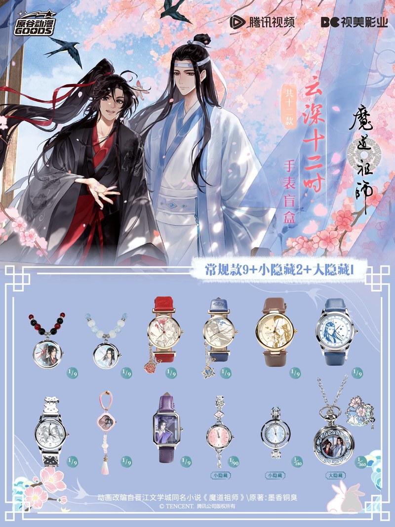 Anime Action Figure Blind Box - Mdzs Acg Goods Nieokiełznanie Zawieszka do
