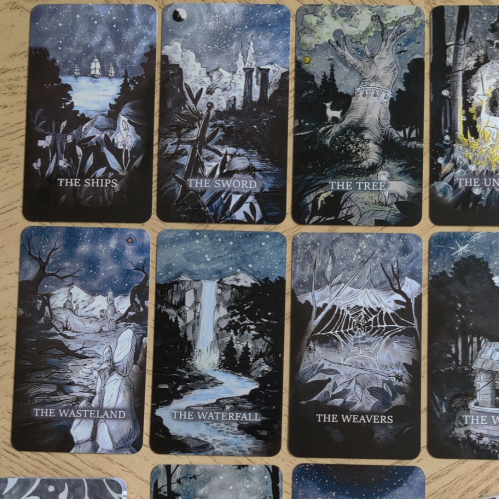 Niekończący Wyrocznia 9 * 6 cm – Tarot Cards Deck With Guidebook recenzja i cena