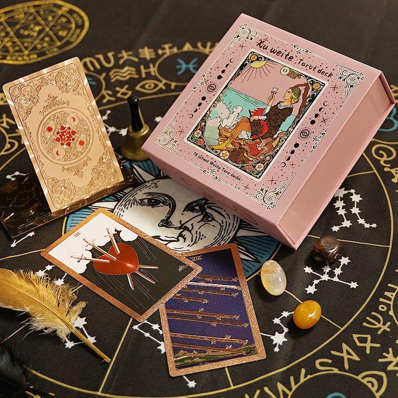 Karty Tarota Klasyczne 12*7cm  – Tarot Cards Deck With Guidebook recenzja i cena