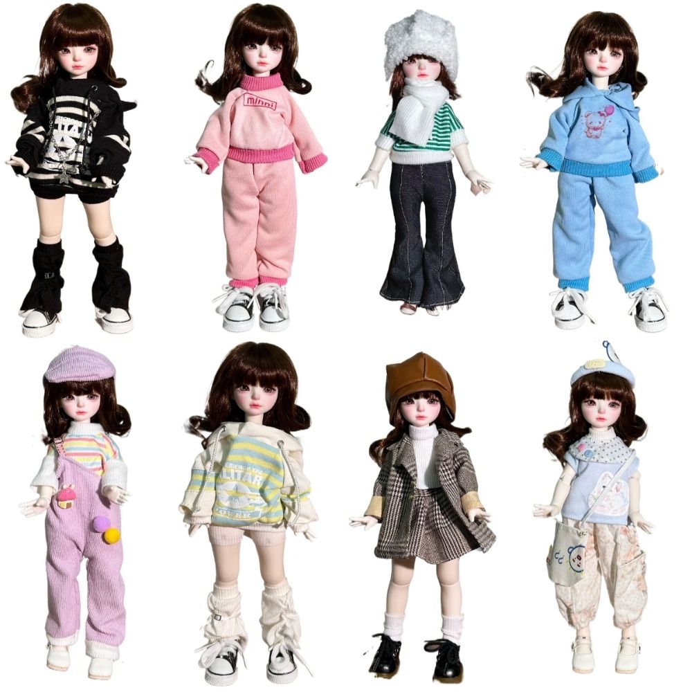 1/6 BJD Doll Dress Doll Fashio – Bjd Doll 1 6 Full Set With Clothes recenzja i cena