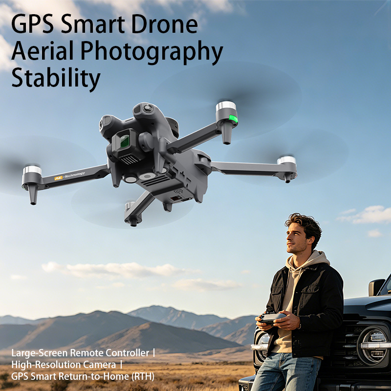 Nowy dron RC FPV AE51 z GPS, p – Fpv Brushless Rc Drone 4K recenzja i cena