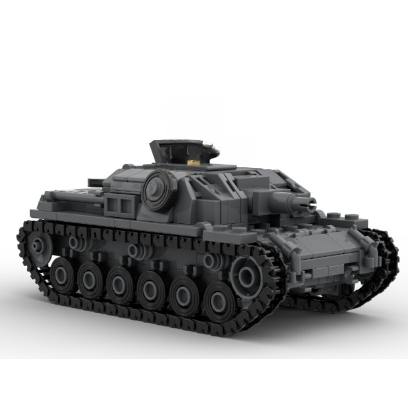 MOC Wojskowy Czołg Model B Mał – Lego Compatible Military Tank recenzja i cena