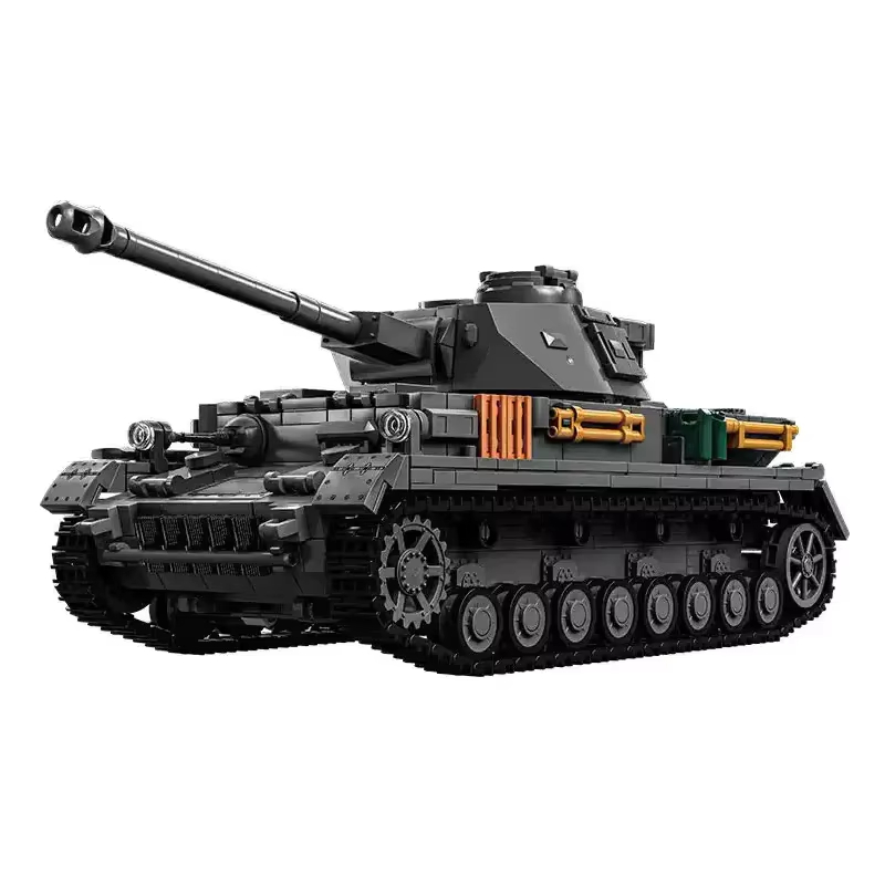 1419 elementów, skala 1:28, ni – Lego Compatible Military Tank recenzja i cena