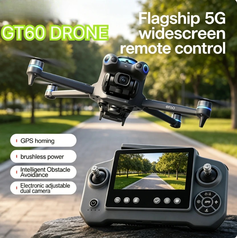 Oryginalny składany quadcopter – Fpv Brushless Rc Drone 4K recenzja i cena