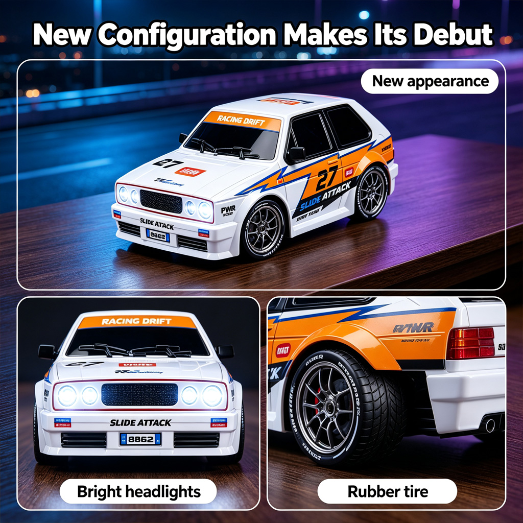 NOWY S60 RC Drift Car w skali  – Rc Drift Car 1 24 Scale 4Wd recenzja i cena