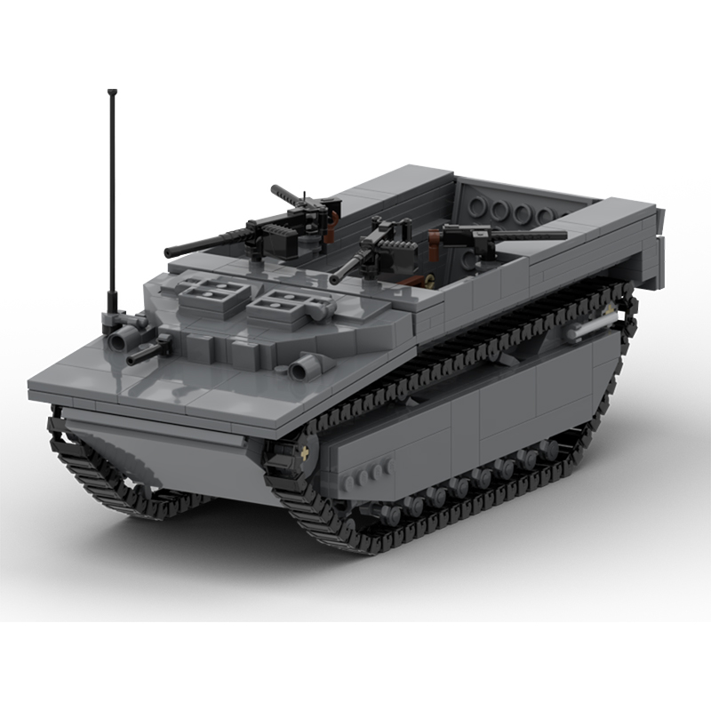 LVT-4 Nowoczesne Czołgi Wojsko – Lego Compatible Military Tank recenzja i cena