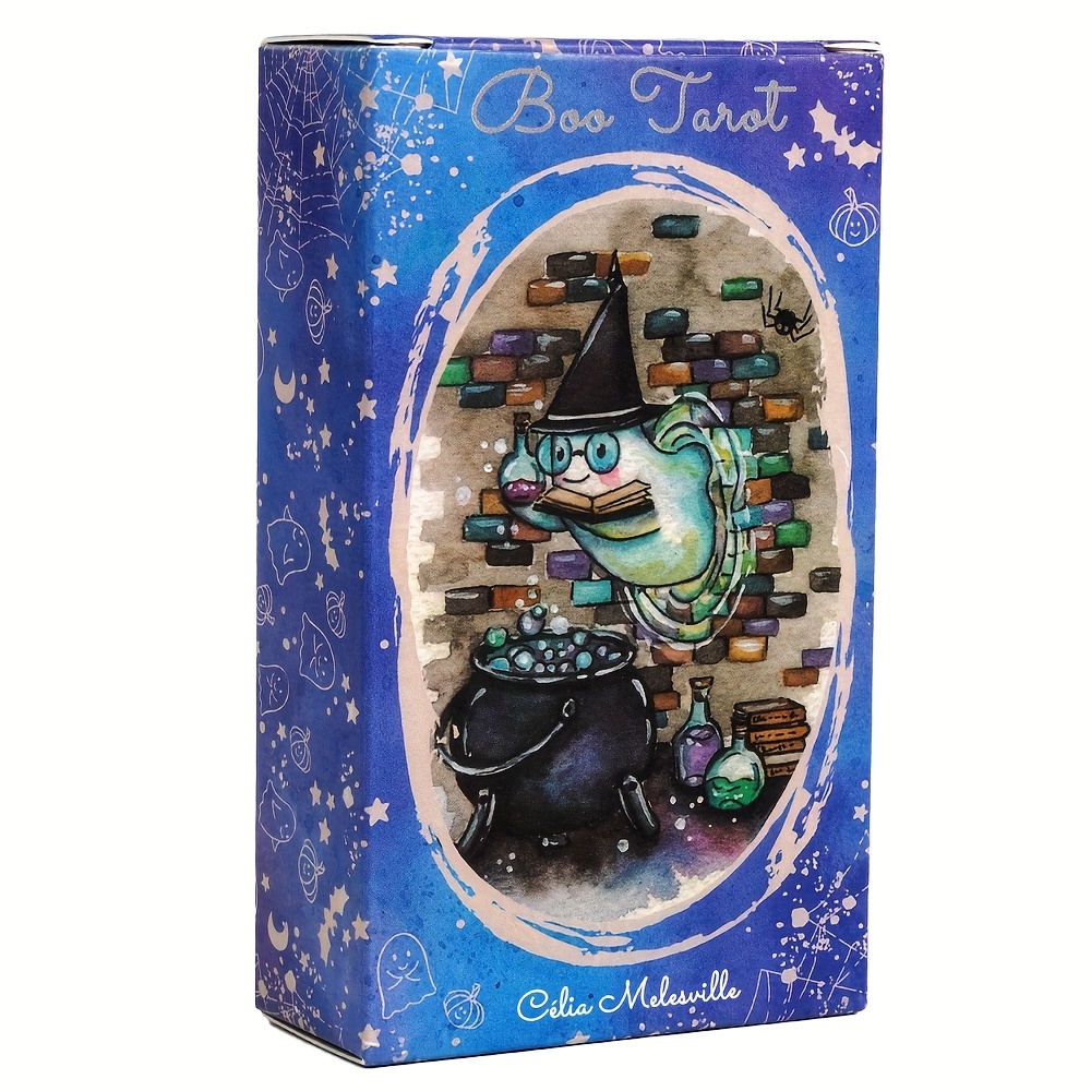 Boo Tarot Deck Ghosts Ghost Re – Tarot Cards Deck With Guidebook recenzja i cena