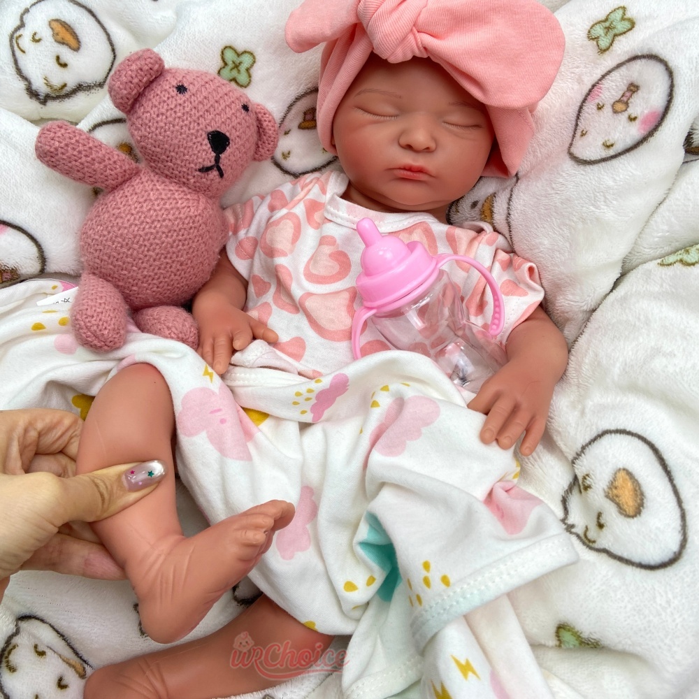 18-calowa, zmywalna silikonowa – Reborn Baby Doll Silicone Realistic recenzja i cena